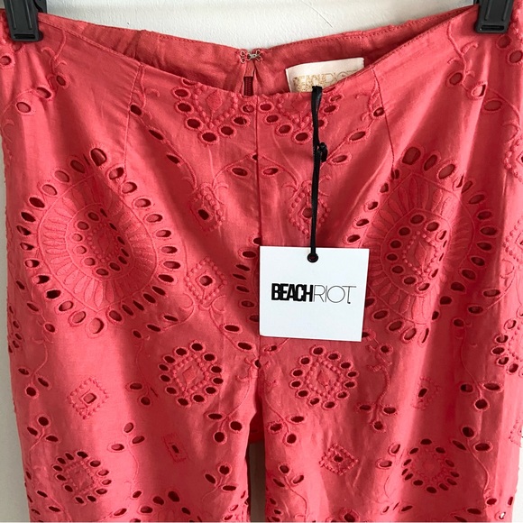 NWT Set- Beach Riot x Revolve Eyelet Crop Top and Pants | XS - Picture 12 of 14